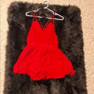 Red Romper